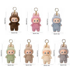 Miniso V1 Blind Box Hot-selling Anime Character Series PVC Pendant Doll Model Toy Cute Monster Keychain Kawaii Toy Birthday Gift