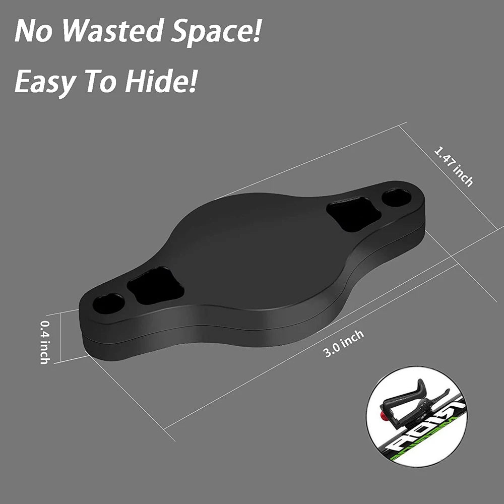For Airtag Bike Hidden Holder GPS Tracker Accessory Universal Bike Water Bottle Holder Cage Bicycle Bracket Mount For Air Tag