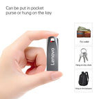 Lenovo U Disk 2TB 256GB 512GB Metal USB3.1 Dustproof Titanium Gamer Design USB  Flash Drive 128GB  Pen Drive 512GB 1TB
