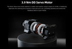 MOZA Racing for PC R3 3.9Nm Direct Drive Powerhouse with ES Lite steering Wheel ,pedals