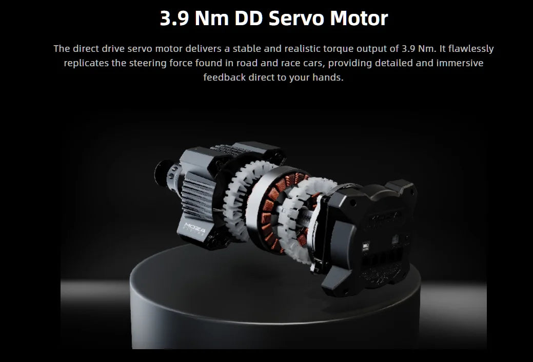 MOZA Racing for PC R3 3.9Nm Direct Drive Powerhouse with ES Lite steering Wheel ,pedals