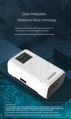 Aquarium Fish Tank Oxygen Pump Charging Dual-Purpose Air Pump Usb Lithium Battery Household Portable Fishing Mute 6000mA Outdoor
