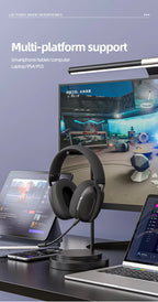 SMAILWOLF L80 Bluetooth wireless wired three-mode gaming headset laptop home lightweight headset with microphone