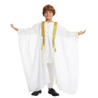 Middle Eastern Teenage Boys' Long Robe Chiffon Cardigan Sweater Boys' Long Robe Jubba Thobe Children's Kaftan Dress