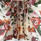 MARYYIMEI Fashion Design Summer Women's Dress Spaghetti Strap Backless Square-Neck Casual Holiday Cotton Dresses