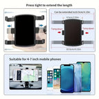 Universal Car Mobile Phone Holder Dashboard Easy Clip Mount Stand Cellphone Stand For GPS Navigation Windshield Hanging Holder