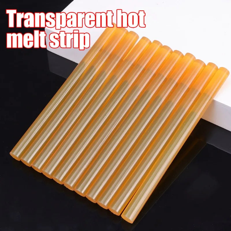 High Adhesion Hot Melt Glue Sticks 11mm 7mm Transparent Flexible EVA For Car Dent Repair Paintless Removal Crafting Tool Supply