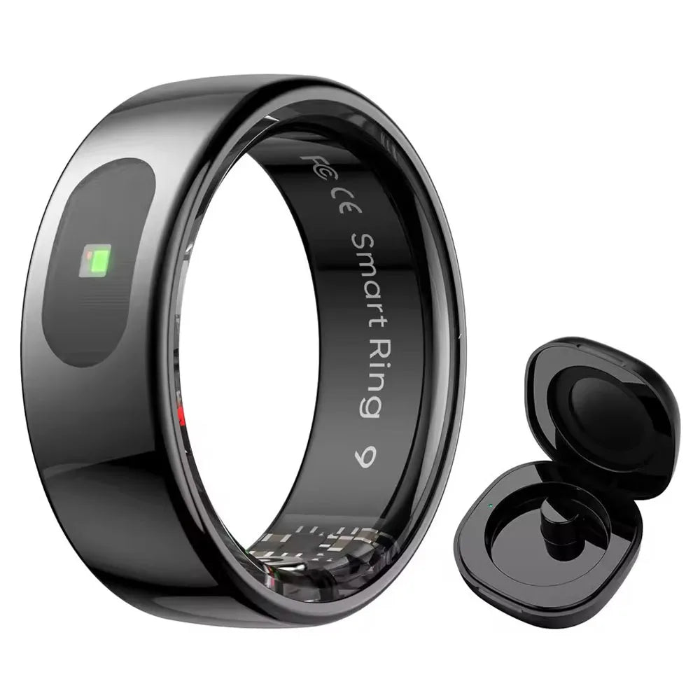 For Xiaomi Smart Ring Bluetooth Health Monitor Heart Rate Blood Oxygen Sleep Temperature Gesture Control Waterproof Sport Rings
