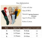 3Pairs/Lot Baby Toddlers Socks Autumn Spring Children Kids Girls Knee High Long Sock Cotton Big Bow Spanish Style Princess Socks