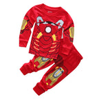 New Children's Pyjamas Iron Man Set Kids Sleepers The Hulk Set Boys Girls Cartoon Long Sleeve Sleepwear 2-7T sets