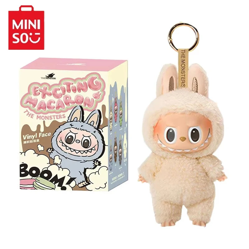 Miniso V1 Blind Box Hot-selling Anime Character Series PVC Pendant Doll Model Toy Cute Monster Keychain Kawaii Toy Birthday Gift