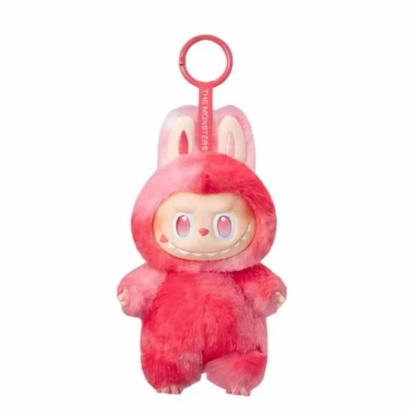 Bubble cloth vinyl blind box version 3.0 three-generation plush doll fashion tide play cute birthday gift pendant keychain.