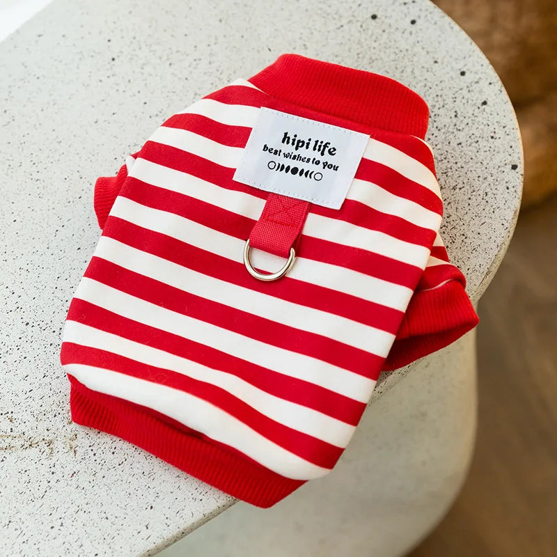 Luxury Dog Clothes for small Dogs Puppy Hoodie Dress for Bulldog Chihuahua Harness Sweatshirt Pets Costume Winter Dog Coat 2025