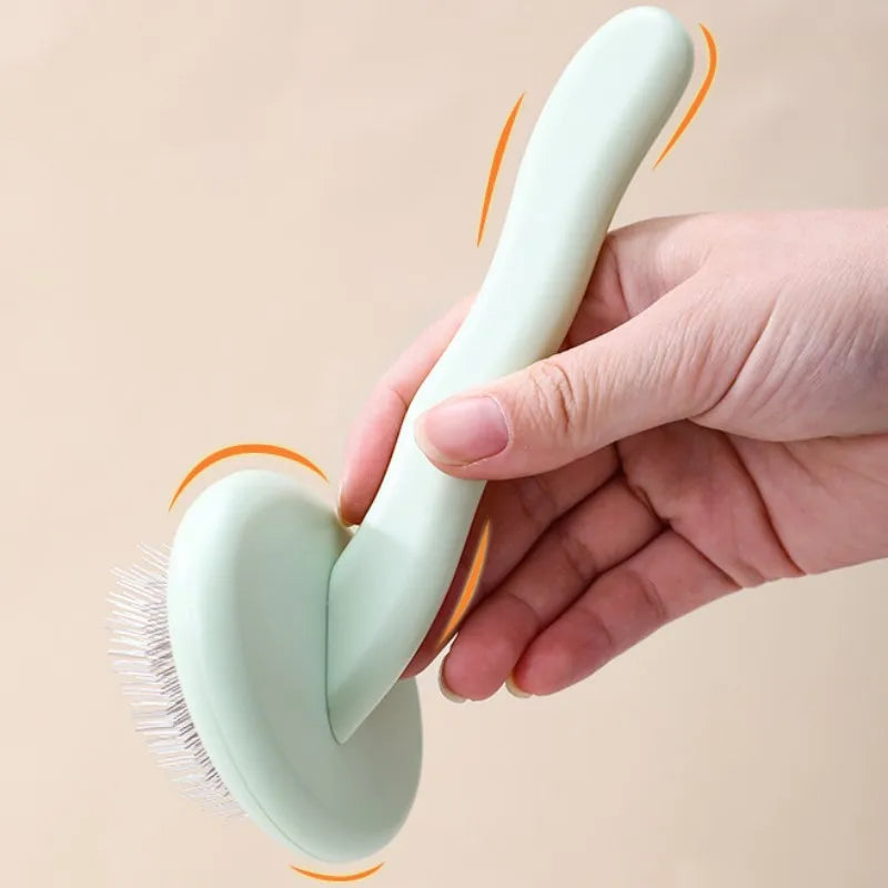 Dog Comb Pet Hair Remover Dogs Brush Stainless Steel Combs for Dogs Hair Knot Opening Dog Grooming Massage Brush Pet Supplies
