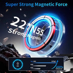 360° Vacuum Strong Suction Cup Magnetic Car Phone Holder for All Smartphones & All Car Models adjustable for Mirror Shower Gym
