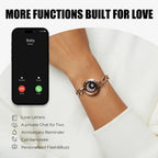 Totwoo Long Distance Relationship Touch Bracelets Couple Birthday Gift Smart Bluetooth Jewelry with App Support iOS Android