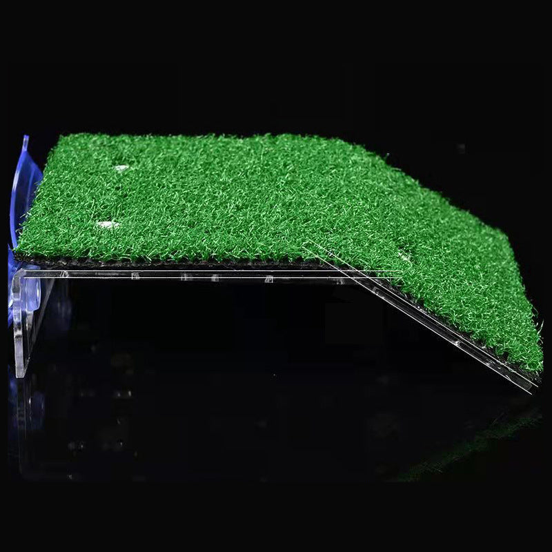 S/M/L Size Turtle Platform Float Decoration Terraces Grass Ramp Reptile Resting Moss Island Aquarium Accessories Habitat Decor