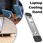 Laptop Stand Aluminum Alloy Mini Folding Holder 3 Height Adjustment Notebooks Bracket Accessories For Macbook Smart Phone