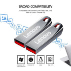 Lenovo U Disk 2TB 256GB 512GB Metal USB3.1 Dustproof Titanium Gamer Design USB  Flash Drive 128GB  Pen Drive 512GB 1TB